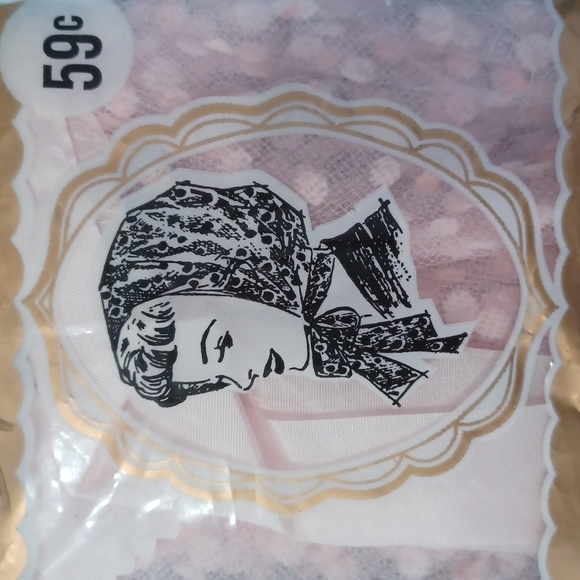 🌿Vintage Pink Veil Bonnet Unopened - Picture 7 of 7
